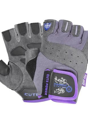 Рукавички спортивні Cute Power Gloves PS-2560 Purple (XS size)...