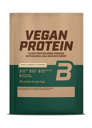 Протеин веганский Vegan Protein (25 г hazelnut), BioTech 18+