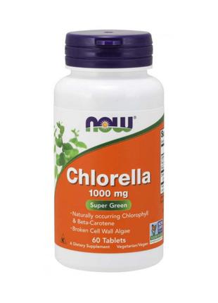 Пищевая добавка для спортсменов Chlorella 1000 mg (60 tab), NO...