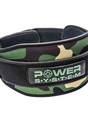 Пояс тяжелоатлетический Fitness Belt Predator Green 3220GN (M ...