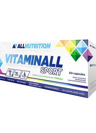 Витаминный комплекс для спорта Vitaminall Sport (60 caps), All...