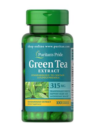 Антиоксидант екстракт зеленого чаю Green Tea Extract (100 caps...