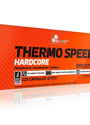 Жиросжигатель для спортсменов Thermo Speed Hardcore (120 caps)...