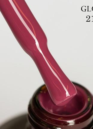 Гель-лак gloss 216 (пыльный красный), 11 мл