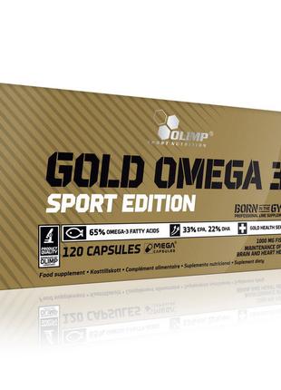 Рыбий жир Gold Omega Sport Edition (120 caps) 18+
