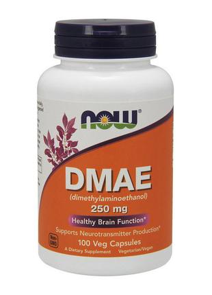 Комплекс витамин для спорта DMAE 250 mg (100 veg caps), NOW 18+