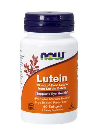 Пищевая добавка для улучшения зрения лютеин Lutein 10 mg (60 s...