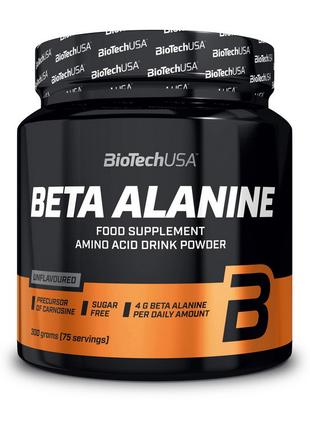 Предтреник бета-аланин для спорта Beta Alanine (300 g, unflavo...