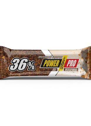 Батончик протеиновый Power Pro 36% (60 g, mochaccino), Power P...