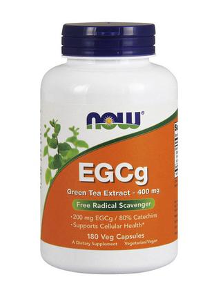 Экстракт зеленого чая в растительных капсулах EGCg (180 veg ca...
