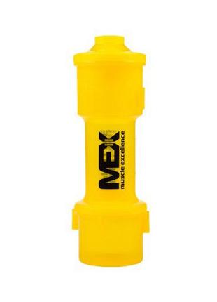 Непротіканий шейкер для спорту Multishaker (500 ml, yellow), M...