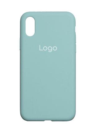 Чехол Original Full Size для iPhone Xs Max Цвет 21, Sea blue