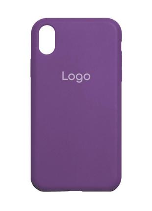 Чехол Original Full Size для iPhone Xs Max Цвет 43, Grape