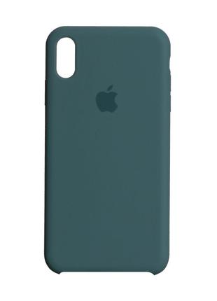 Чехол Original для iPhone Xs Max Цвет 55, Pine green
