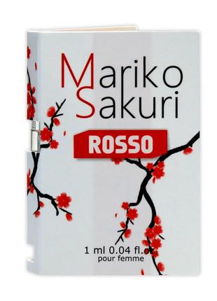 Духи с феромонами для женщин Mariko Sakuri ROSSO, 1мл. Maxx Shop