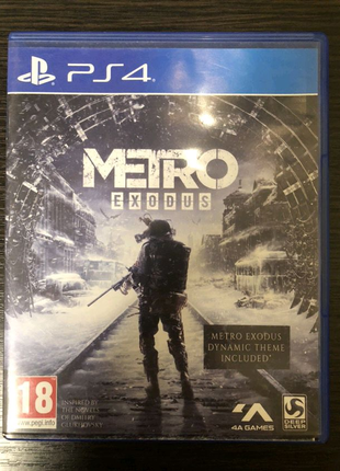 Продам гру на Playstation 4 Metro Exodus