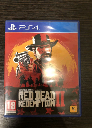 Продаю гру Red Dead Redemption 2 на Playstation 4
