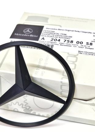 Эмблема Mercedes-Benz A2047580058 Klasse W204 C204 Old-C на кр...