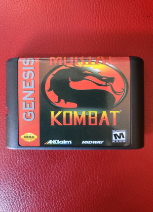 Картридж Mortal Kombat SEGA 16-bit Сега