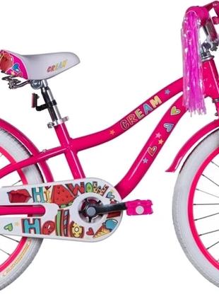 Велосипед детский Formula Cream (2021) 18"-9,5" Малиновый