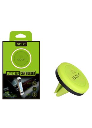 Автодержатель для телефона Golf car holder черно зеленый (GF-C...