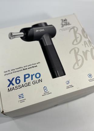 Професійний масажний пістолет BOB And BRAD X6 Pro з Німеччини
