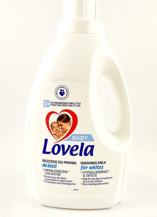 Гипоаллергенное молочко для стирки белой детской одежды Lovela...