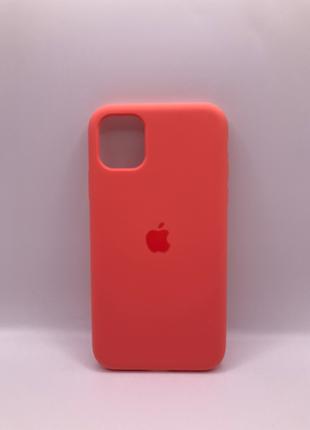 Чохол Iphone 11 silicon case Full pink citrus 70682