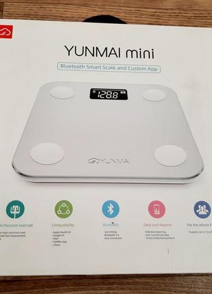 Умные напольные весы
yunmai mini bluetooth smart scale blue or...