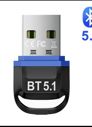 USB Bluetooth 5.1 Adapter блютуз модуль универсальный Код/Арти...
