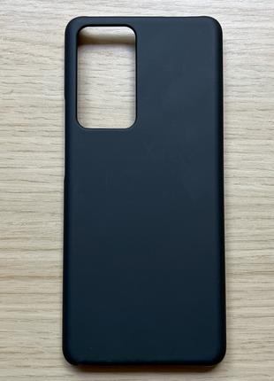 Чехол для Xiaomi 12 Pro противоударный черный матовый пластик