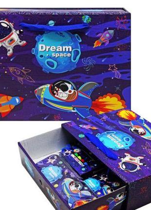 Канцелярский набор подарочный "Dream Space" [tsi220527-ТSІ]