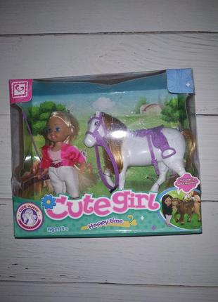 Кукла с лошадью нова