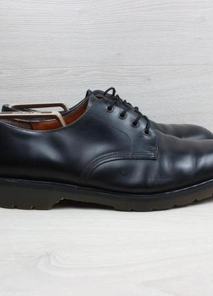 Шкіряні чоловічі туфлі tredair англія, розмір 46