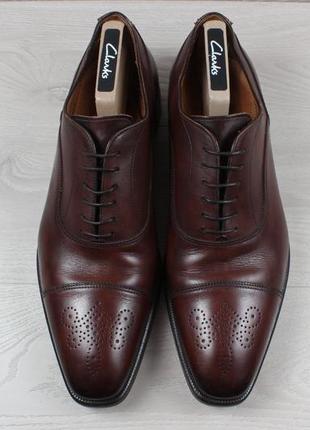 Шкіряні чоловічі туфлі броги suitsupply італія, розмір 44.5