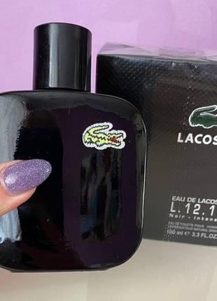 Lacoste Eau De Lacoste L.12.12 Noir Intense 100 мл Мужская туа...