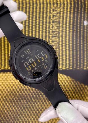 Мужские часы наручные skmei 1326 bk black smart watch