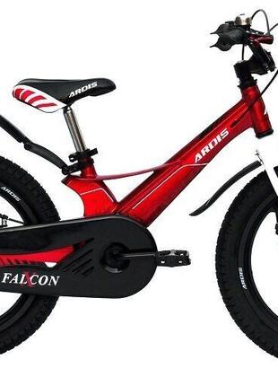 Детский велосипед Ardis Falcon X 18" красный с боковыми колесами