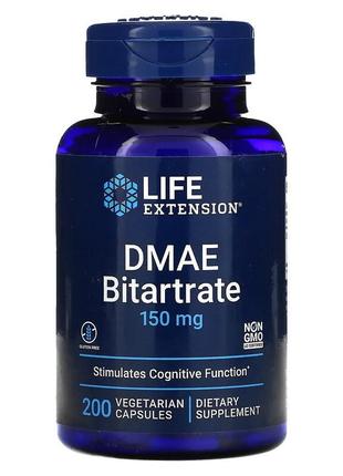 Натуральная добавка Life Extension DMAE Bitartrate 150 mg, 200...