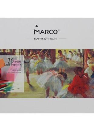Пастель сухая "Fine Art MARCO" (36 цветов)