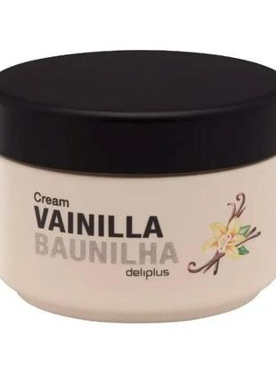Крем для тела с ванилью deliplus vanilla moisturizing body cre...