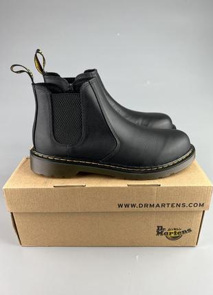 Кожаные ботинки dr.martens 2976 челси мартенсы оригинал