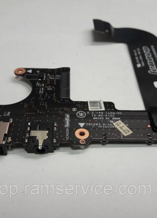 Доп. плата USB Audio разъемы для ноутбука Lenovo Yoga 2 Pro NS...