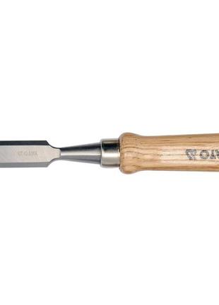 Стамеска YATO з дерев'яною ручкою: b= 25 мм, CrV YT-6251