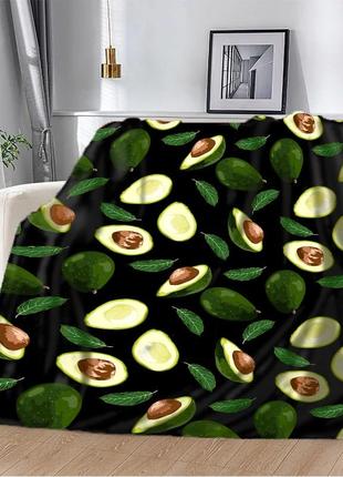 Плед 3d avocado 10640