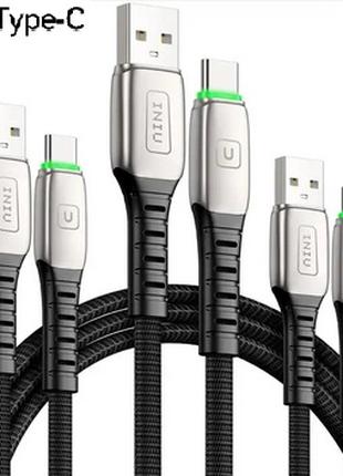 Кабель INIU USB C на Type C 1м. для швидкої зарядки