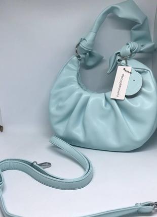 Женская сумочка цвет голубой 437297