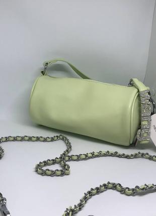 Женская сумочка цвет зеленый 437277