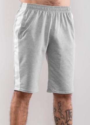 Мужские шорты "Line" цвет серый р.L 438856