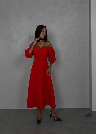 Нереально романтичное и соблазнительное платье красный